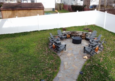 Brian of Norwood – Cincinnati, Ohio Loves His New Flagstone Patio and Fence. See Pics and Video…