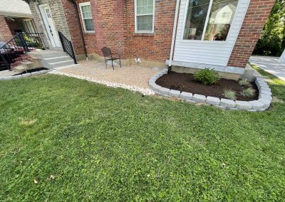 Chris Y. Asked D2 To Install a New Landscape Design and Gravel Patio. See the Results…