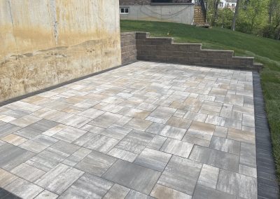 Jessica U’s Beautiful Paver Patio, Retaining Walls and Sod Turned Out Great! See the Pics…